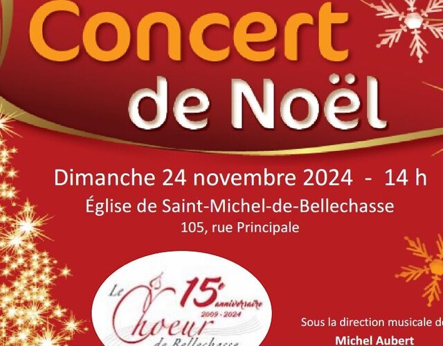 Concert de Noël à Saint-Michel-de-Bellechasse - Choeur de Bellechasse